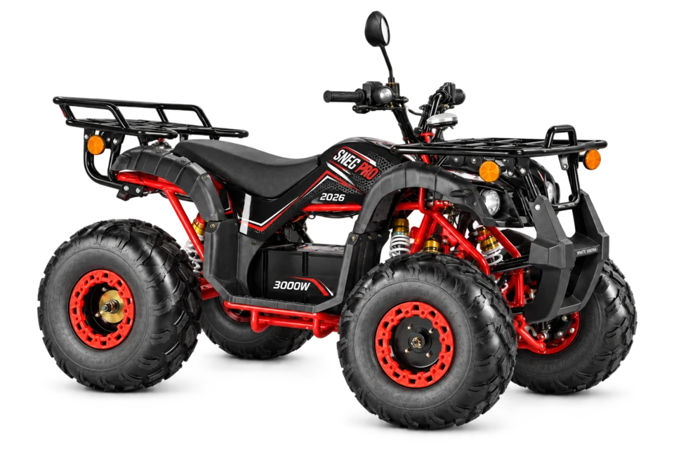 Электроквадроцикл WHITE SIBERIA SNEG PRO 2026 3000W