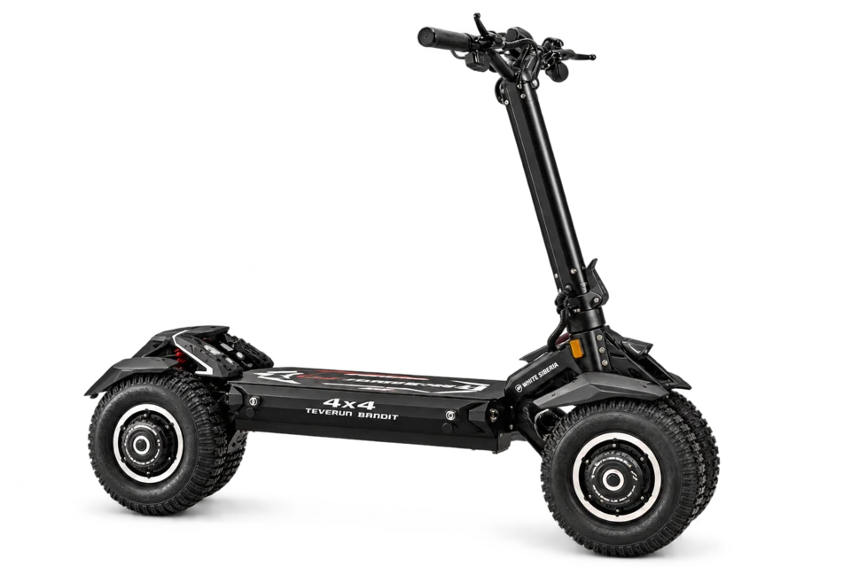Электросамокат WHITE SIBERIA TEVERUN BANDIT 4x4 7200W