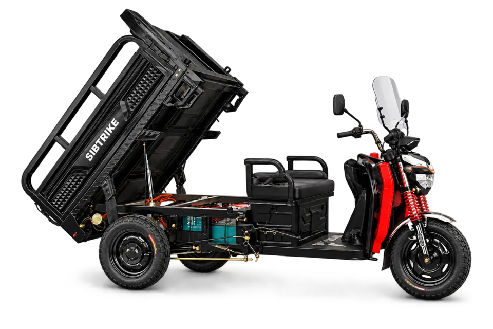 WHITE SIBERIA PRO TRIKE IKRA 5000W RED